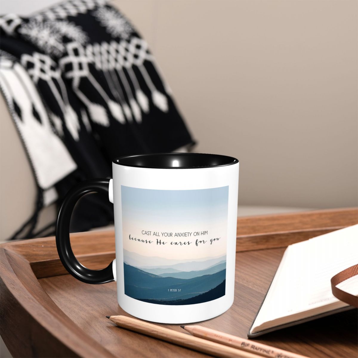 Coffee And Tea Quotes Funny - Кружка Anxi с цитатой из Библии