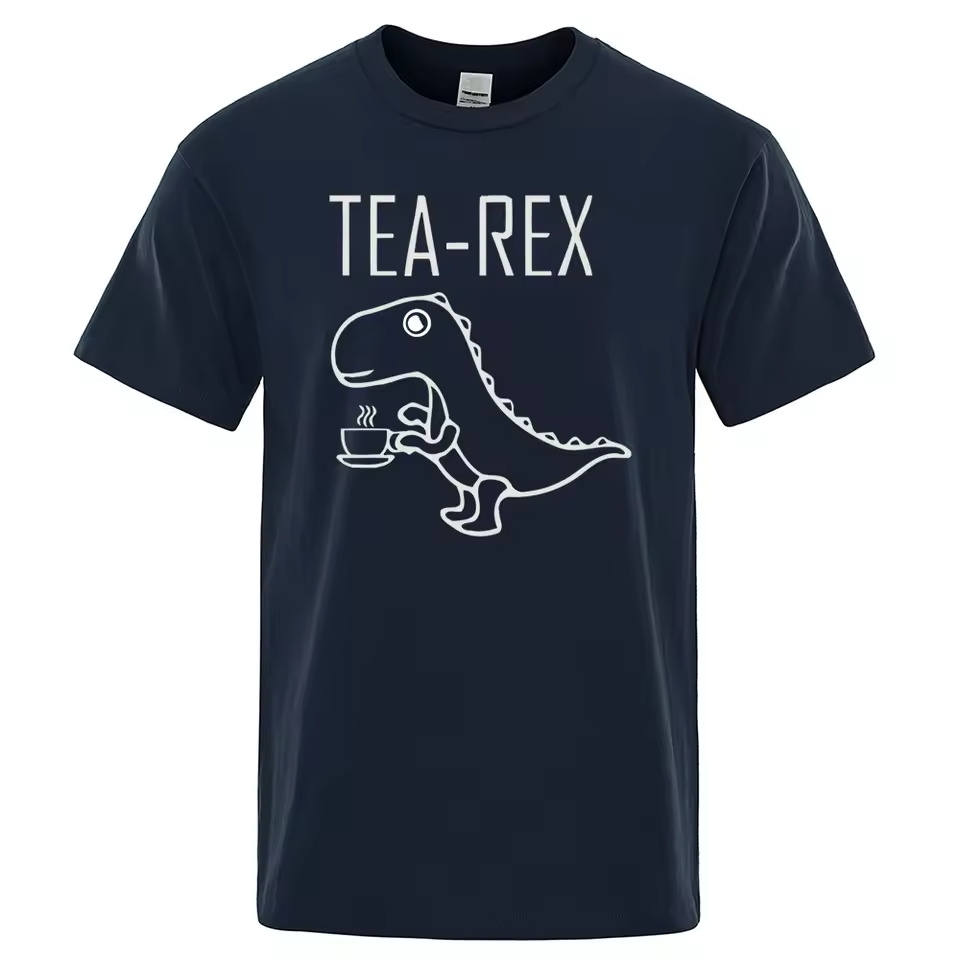 T And Tea Coffee - Мужские и женские футболки Tea Rex,
