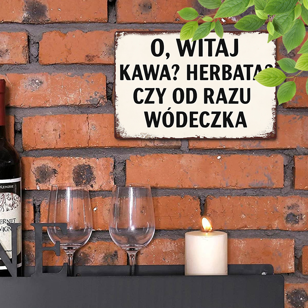 Coffee And Tea Quotes Funny - Польская забавная надпись: «О, привет, кофе,