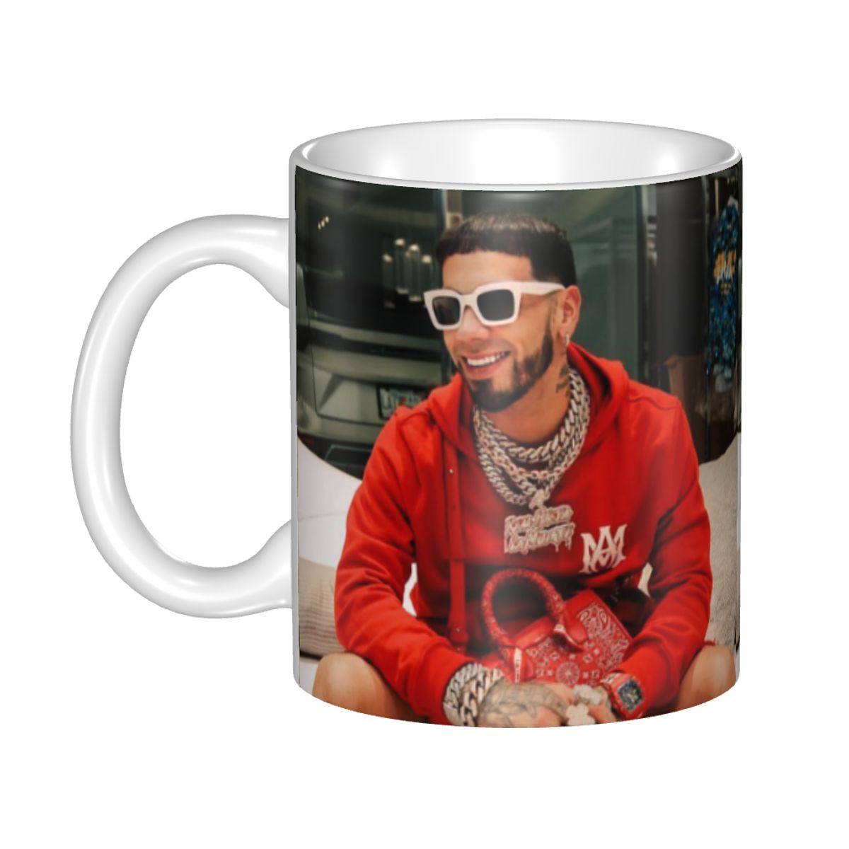 Best Tea Coffee - Керамические волшебные кружки Anuel AA, 350
