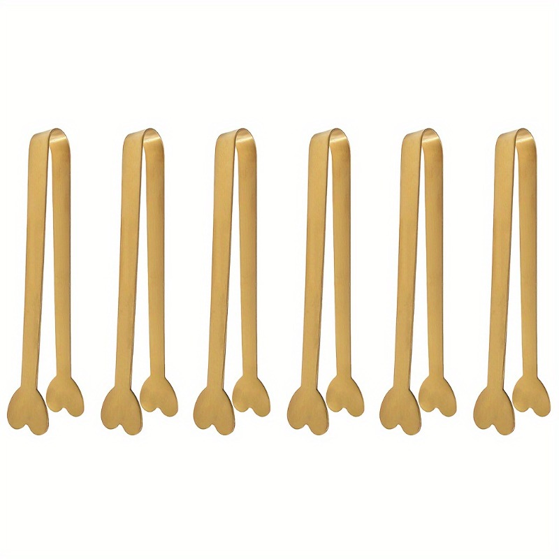 Coffee Tea Sugar Set - 4/6 шт. мини-щипцы в форме сердца