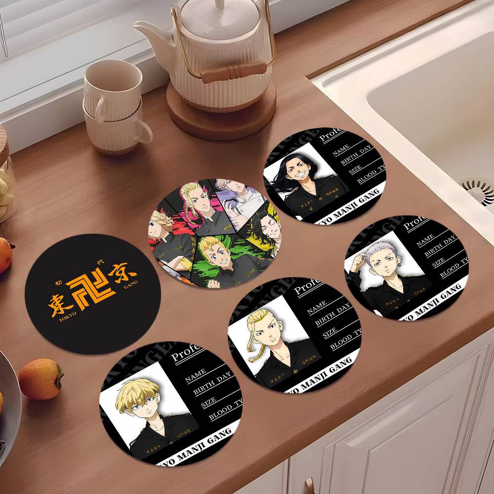 T And Tea Coffee - Деревянные подставки под кружки Anime T-Tokyo