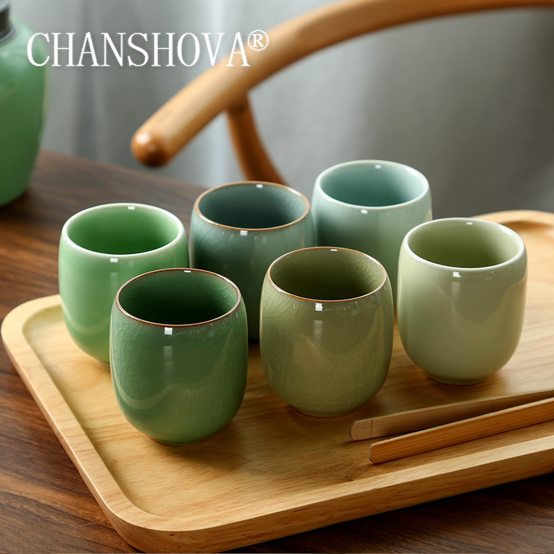 Coffee Tea Sugar Set - CHANSHOVA-Фарфоровый набор чайных чашек, традиционный китайский