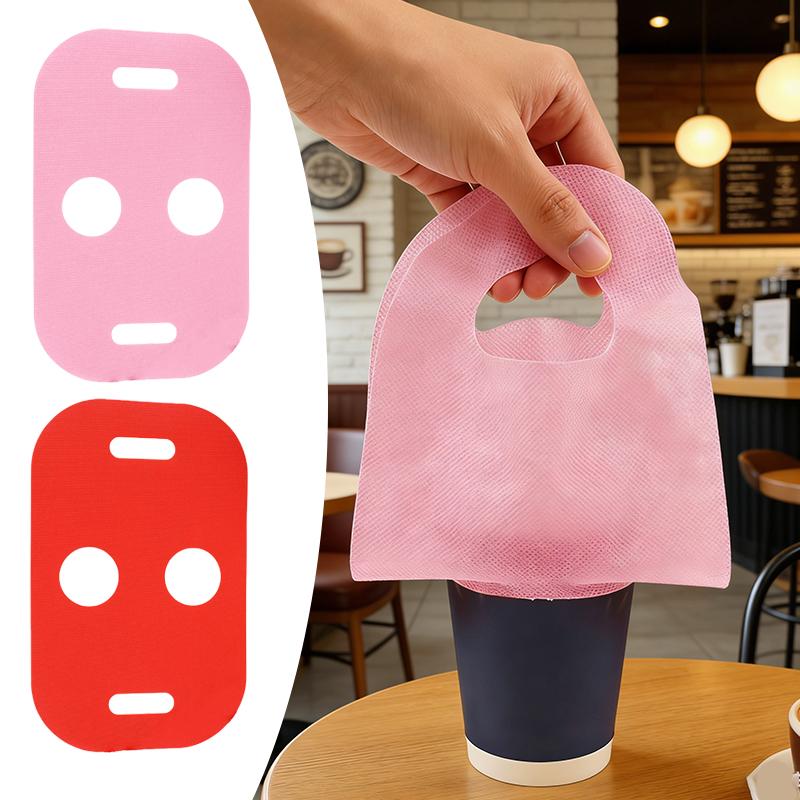 Coffee Tea Cups - 50/100 шт. одноразовые нетканые пакеты-конверты для