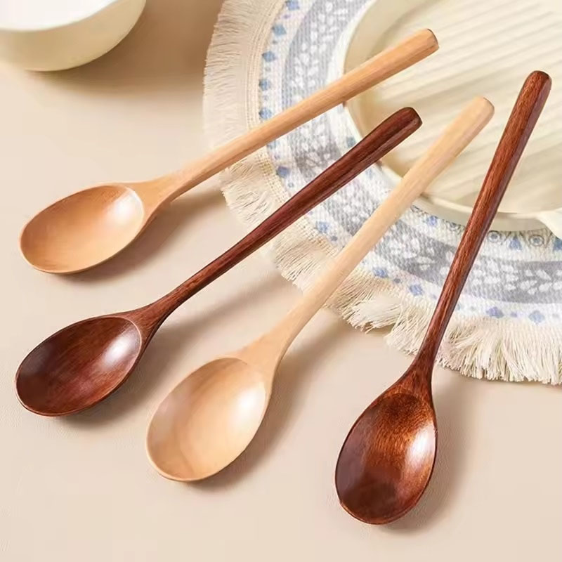 Tea Coffee Utensils - 6 шт. деревянная ложка, посуда, кухонная