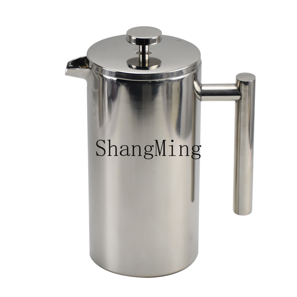 Tea Coffee Utensils - Кофейник-френч-пресс из нержавеющей стали DSA, фильтр