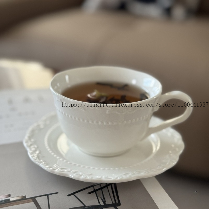 Coffee Tea Sugar Set - Французская легкая роскошная кофейная чашка с