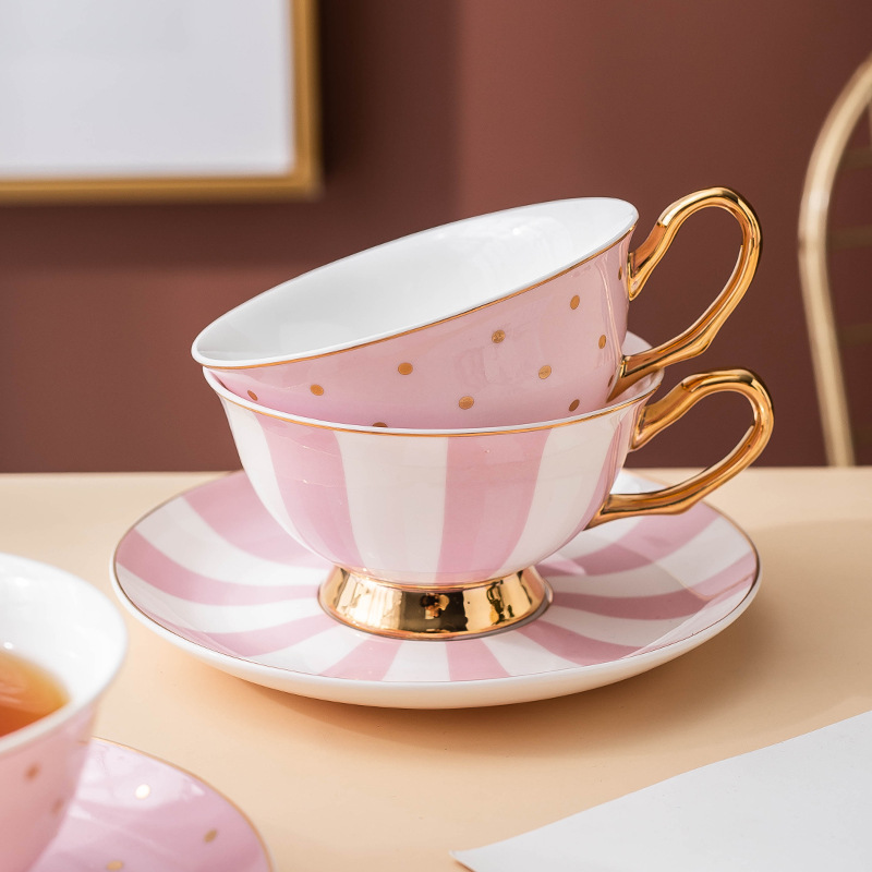 Керамические розовые кофейные  – обзор и цена Coffee Tea Sugar Set