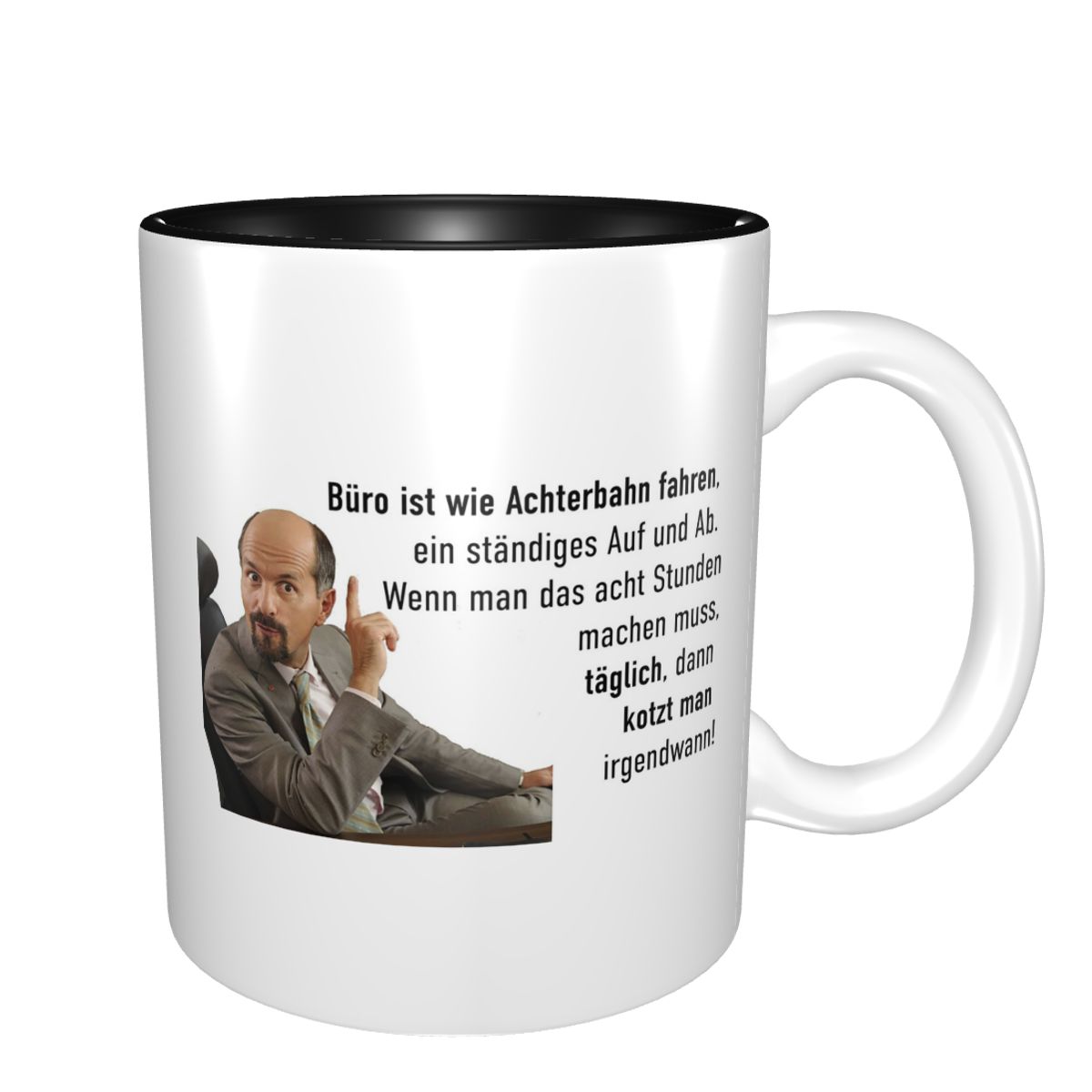 Кружка с цитатой Stromberg Off – обзор и цена Coffee And Tea Quotes Funny