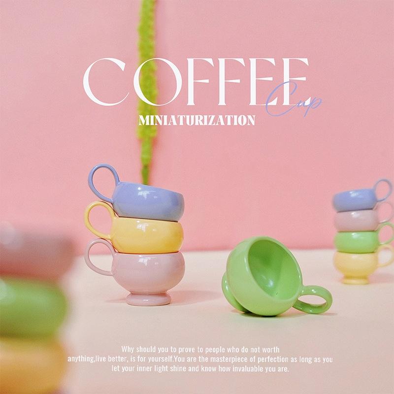 1 шт. миниатюрная кружка для к – обзор и цена Coffee Tea Cups