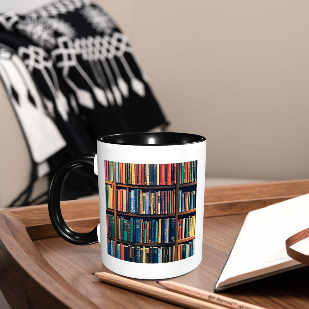 Кружка «Библиотека знаний» (кн – обзор и цена Coffee Tea Library