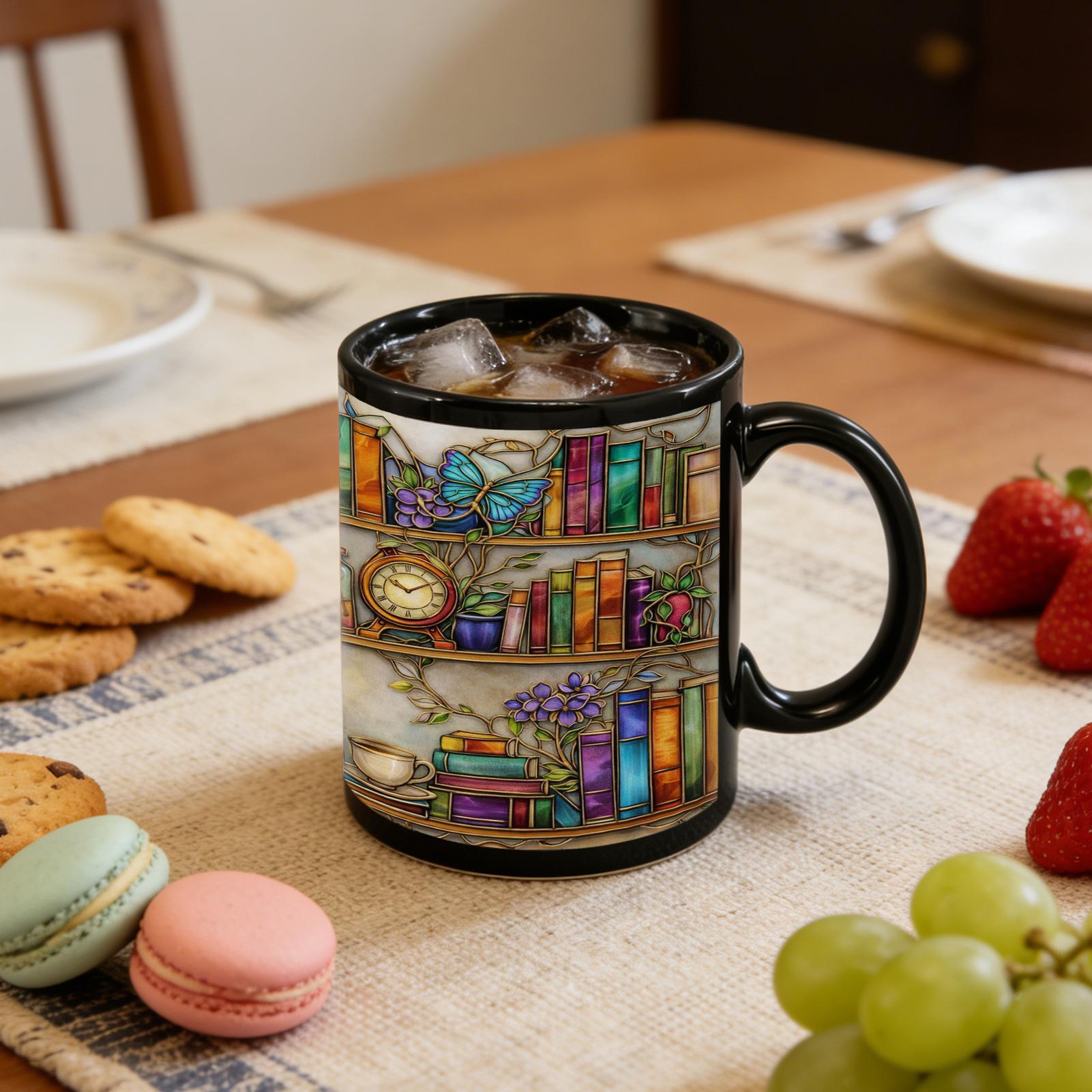 Керамическая кружка для кофе с – обзор и цена Coffee Tea Library