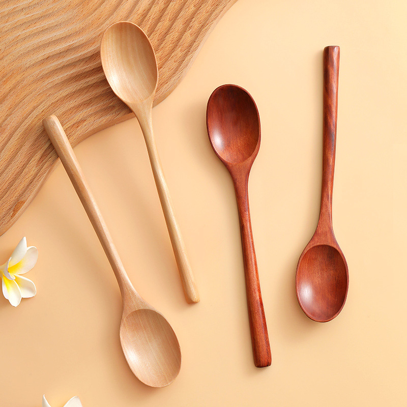 1 шт. деревянная ложка, посуда – обзор и цена Tea Coffee Utensils