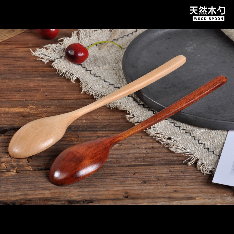 1 шт. деревянная ложка, посуда – обзор и цена Tea Coffee Utensils