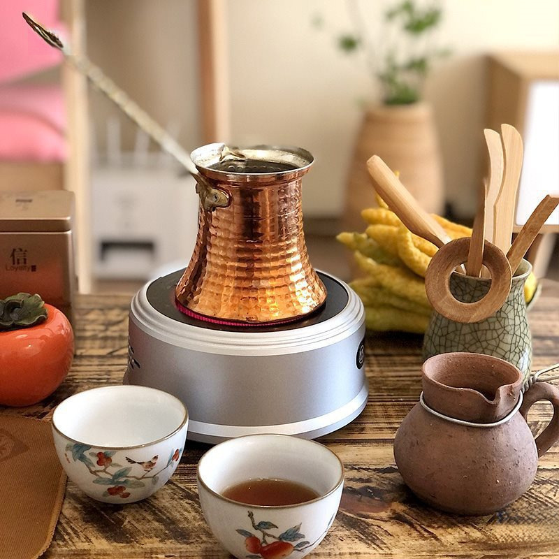 Кофейник Türkiye, тонкая медна – обзор и цена T And Tea Coffee
