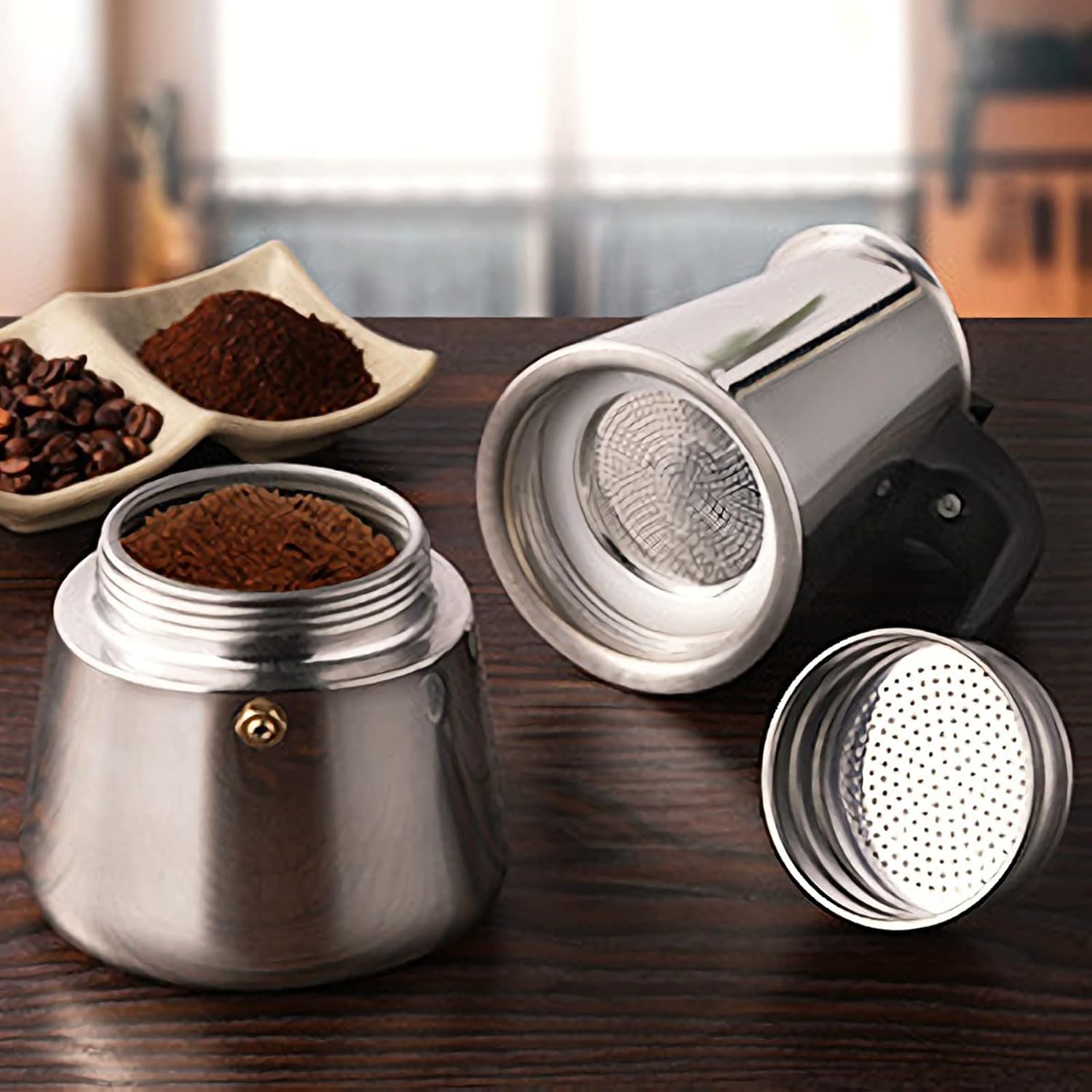 4/6/9 чашек Moka Pot Caffe Mac – обзор и цена Moka Pot Stove