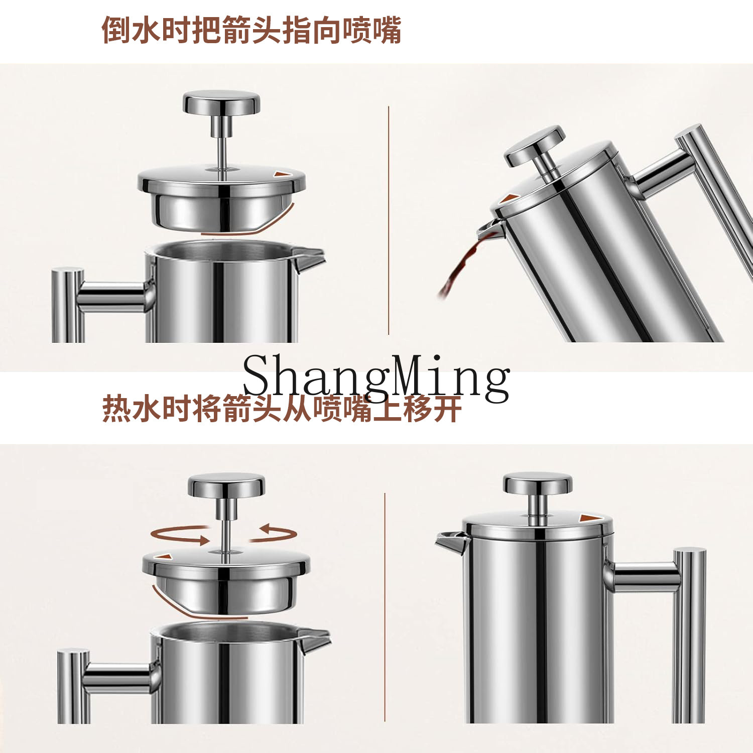 Кофейник-френч-пресс из нержав – обзор и цена Tea Coffee Utensils