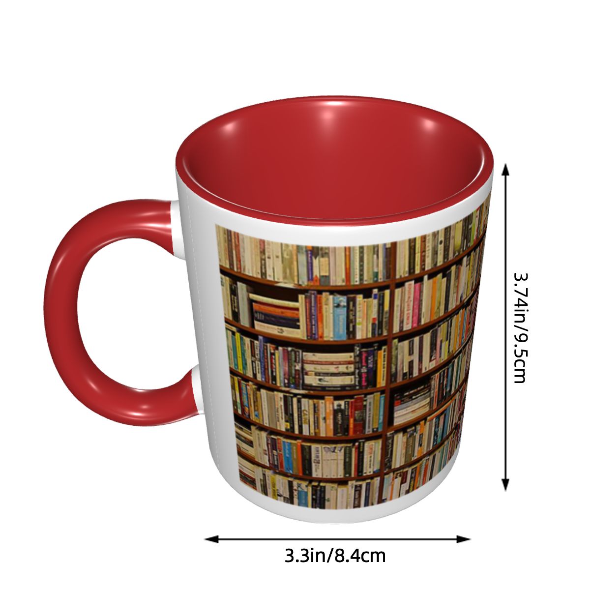 Кружка с изображением книги из – обзор и цена Coffee Tea Library