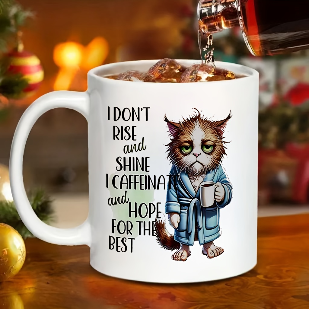 Забавная кружка с кошкой и над – обзор и цена Coffee And Tea Quotes Funny