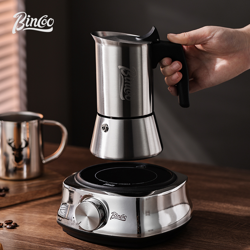 Кофеварка-мока Bincoo из нержа – обзор и цена Moka Pot Stove