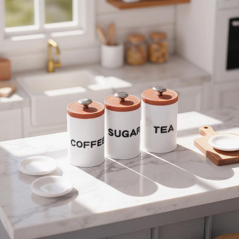 Набор из 3 предметов: банки дл – обзор и цена Tea Coffee Utensils