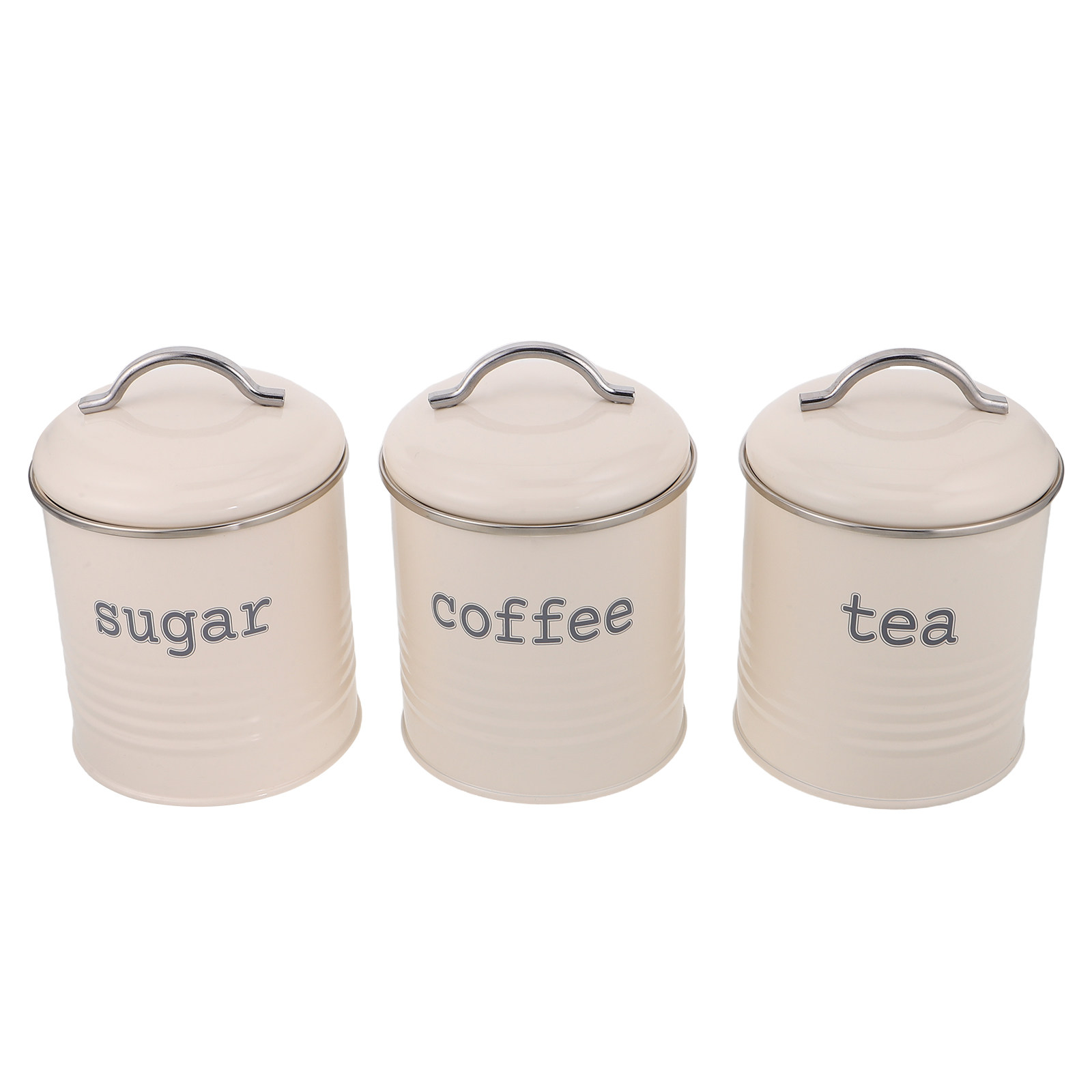 Набор из 3 герметичных контейн – обзор и цена Coffee Tea Sugar Set